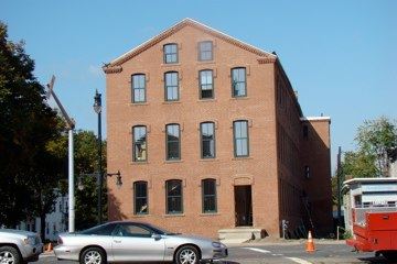 Street view of the Sanford Whip factory.