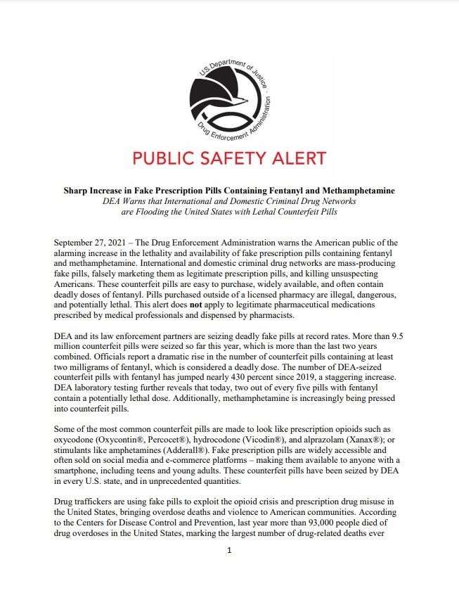 Public Safety Alert 1